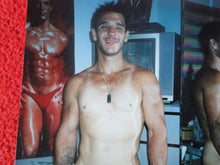 Load image into Gallery viewer, Vintage 18 Year Old + Gay Interest Chippendale Muscle Semi Nude Male Photo E1%