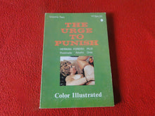 Load image into Gallery viewer, Vintage Erotic Paperback Book The Urge To Punish Color Illustrated Hernan Forero 1