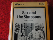 Load image into Gallery viewer, Vintage Erotic Paperback Book Sex and The Simpsons Rob Charles P14