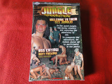 Load image into Gallery viewer, Vintage Adult XXX Gay VHS Tape Video 18 Year Old + Jungle Connection G3