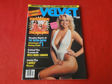 Load image into Gallery viewer, Vintage Nude Erotic Sexy Adult Magazine Velvet Feb. 1983 G10