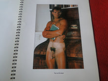 Load image into Gallery viewer, Vintage Nude Erotic Sexy Adult Gay Magazine/Spiral Booklet 1980s Famous Stars 6 P54