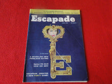 Load image into Gallery viewer, Vintage 18 Y.O. + Adult Erotic Men's Magazine Escapade June 1957 57