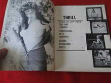 Load image into Gallery viewer, Vintage Nude Erotic Sexy Adult Magazine Thrill P71