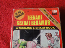 Load image into Gallery viewer, Vintage Adult Erotic Paperback Book Teenage Sexual Behavior Eros Goldstripe John Masters G1