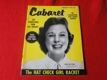 Load image into Gallery viewer, Vintage Nude Erotic Sexy Adult Magazine Adult Magazine Cabaret June 1956 P6