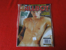 Load image into Gallery viewer, Vintage 18 Y. O. + Sexy Erotic Gay Adult Magazine All Boy June 2010 SEALED P54