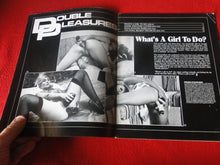 Load image into Gallery viewer, Vintage Nude Erotic Sexy Adult Magazine Double Pleasures Anal Action P81