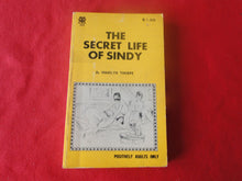 Load image into Gallery viewer, Vintage Erotic Adult Paperback Book/Novel The Secret Life of Sindy 1969     HC3
