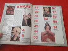 Load image into Gallery viewer, Vintage Nude Erotic Sexy Adult Magazine Knave August 1983 Samantha Fox    P110
