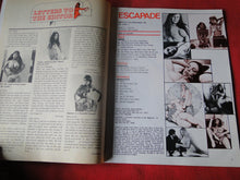 Load image into Gallery viewer, Vintage Nude Erotic Sexy Adult Magazine Escapade August 1972         P90
