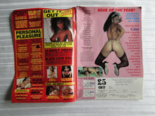 Load image into Gallery viewer, Vintage Nude Erotic Sexy Adult Magazine Electric Black &amp; Blue 1993          SK2
