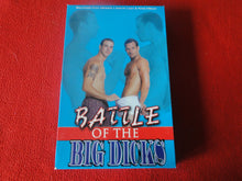 Load image into Gallery viewer, Vintage Adult Erotic Gay VHS Tape Movie Hollywood Sales Battle of the Big Dicks     V1
