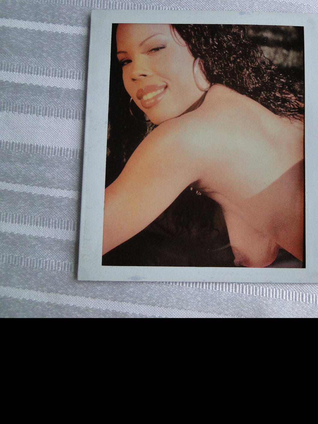 Vintage Nude Erotic Sexy Polaroid Nude Woman Photo                    ABd