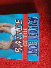 Load image into Gallery viewer, Vintage Adult Erotic Gay VHS Tape Movie Hollywood Sales Battle of the Big Dicks     V1
