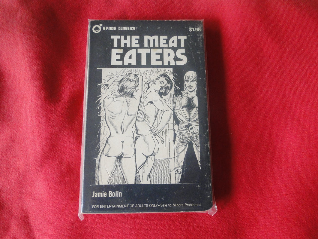 Vintage Adult Paperback Novel/Book Gay Interest Spade Classics The Meat Eaters   PB5