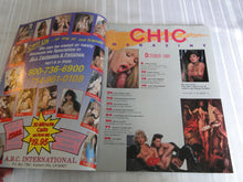 Load image into Gallery viewer, Vintage Nude Erotic Sexy Adult Men&#39;s Magazine Chic October 1989    146
