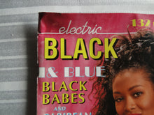 Load image into Gallery viewer, Vintage Nude Erotic Sexy Adult Magazine Electric Black &amp; Blue No. 9 1993           SK2
