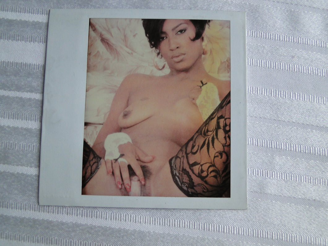 Vintage Nude Erotic Sexy Polaroid Nude Woman Photo                    ABe