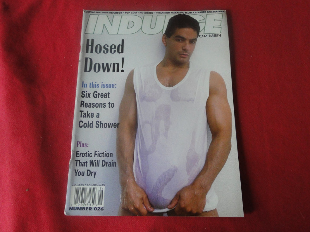 Vintage Adult Erotic Sexy Magazine Gay Interest Indulge #26       U1