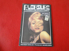 Load image into Gallery viewer, Vintage Nude Erotic Sexy Adult Magazine Pleasure All Color June 1976        JB59
