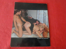 Load image into Gallery viewer, Vintage Nude Erotic Sexy Adult Magazine Cocksucking Blonde Twins 1986        P95
