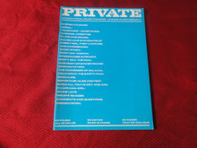 Load image into Gallery viewer, Vintage Nude Erotic Sexy Adult Magazine Private 17                     JB5
