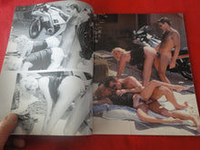 Load image into Gallery viewer, Vintage Nude Erotic Sexy Adult Magazine Cocksucking Blonde Twins 1986        P95
