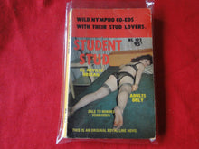 Load image into Gallery viewer, Vintage Adult Paperback Book Student Stud         G3
