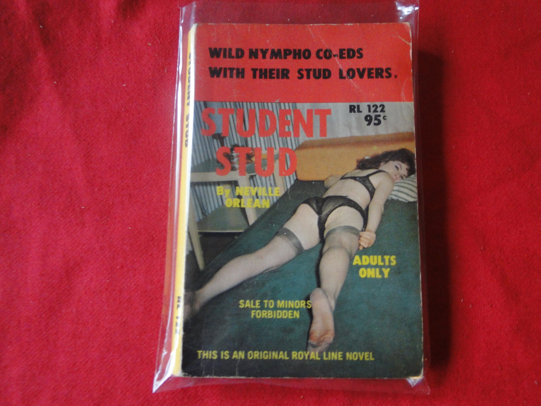Vintage Adult Paperback Book Student Stud         G3