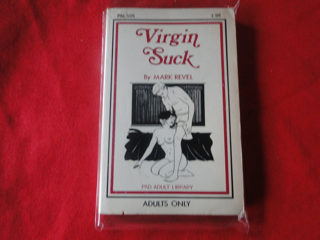 Vintage Adult Paperback Book Virgin Suck         G3