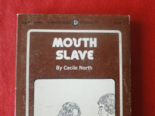 Load image into Gallery viewer, Vintage Erotic Adult Paperback Book/Novel Mouth Slave Danish 1974       HC3
