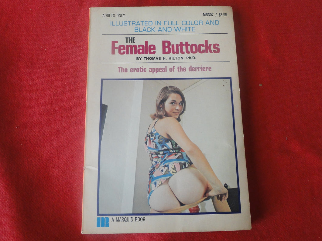 Vintage Erotic Adult Paperback Book/Novel The Female Buttocks       X33
