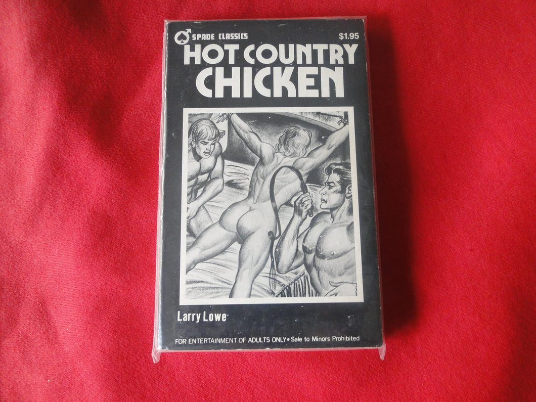 Vintage Adult Paperback Novel/Book Gay Interest Spade Classics Hot Country Chicken  PB5