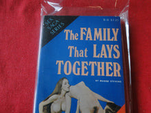 Load image into Gallery viewer, Vintage Adult Paperback Book The Family That Lays Together     G3
