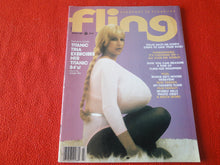 Load image into Gallery viewer, Vintage Nude Erotic Sexy Adult Magazine Fling March 1982       JB25
