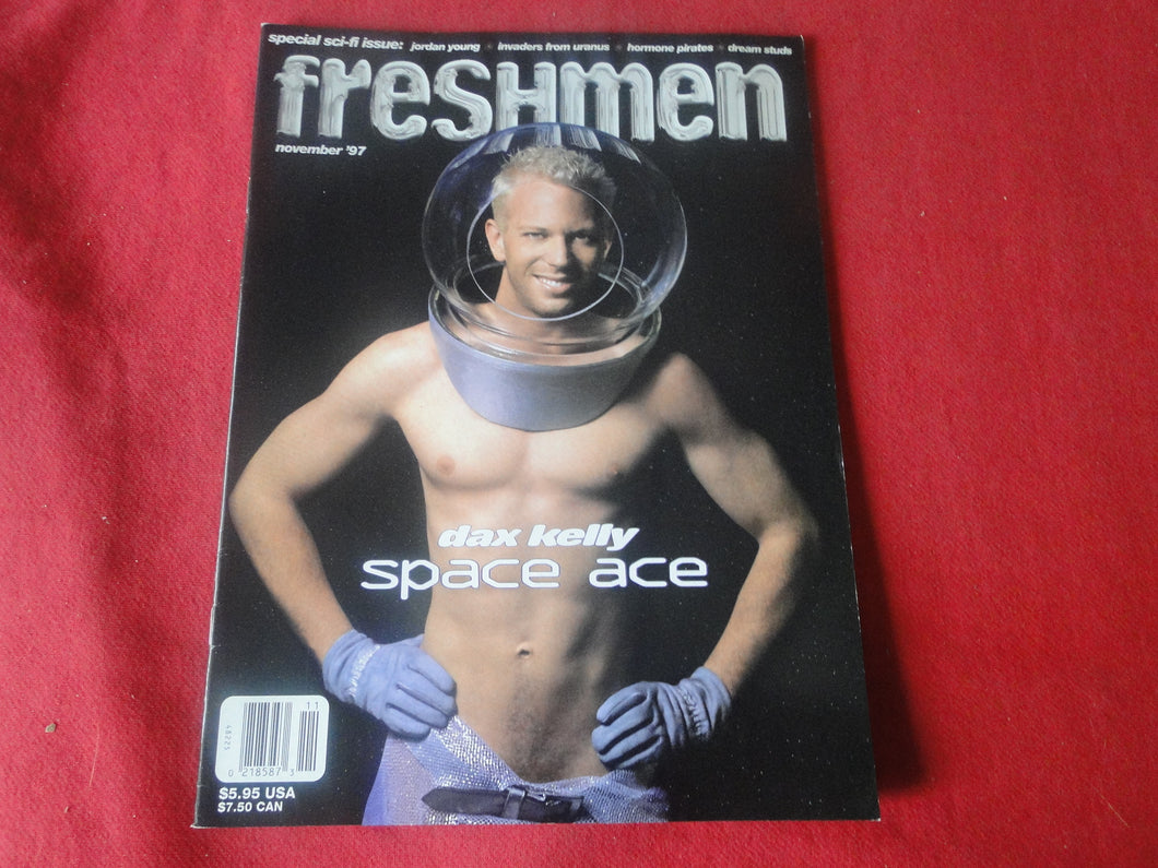 Vintage Adult Erotic Sexy Magazine Gay Interest Freshmen November 1997      G1