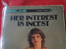 Load image into Gallery viewer, Vintage Adult Paperback Book Beeline Her Interest Is Incest    G3
