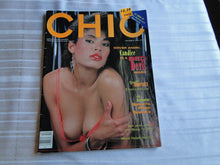 Load image into Gallery viewer, Vintage Nude Erotic Sexy Adult Magazine Chic October 1989      132
