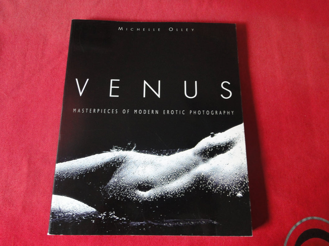 Vintage Erotic Nude Women Hardcover Photography Book Venus Michelle Olley