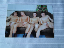 Load image into Gallery viewer, Vintage Gay Interest Nude Hot Hung Male Photo 5 x 7 3 Gay Circle Jerk   H41
