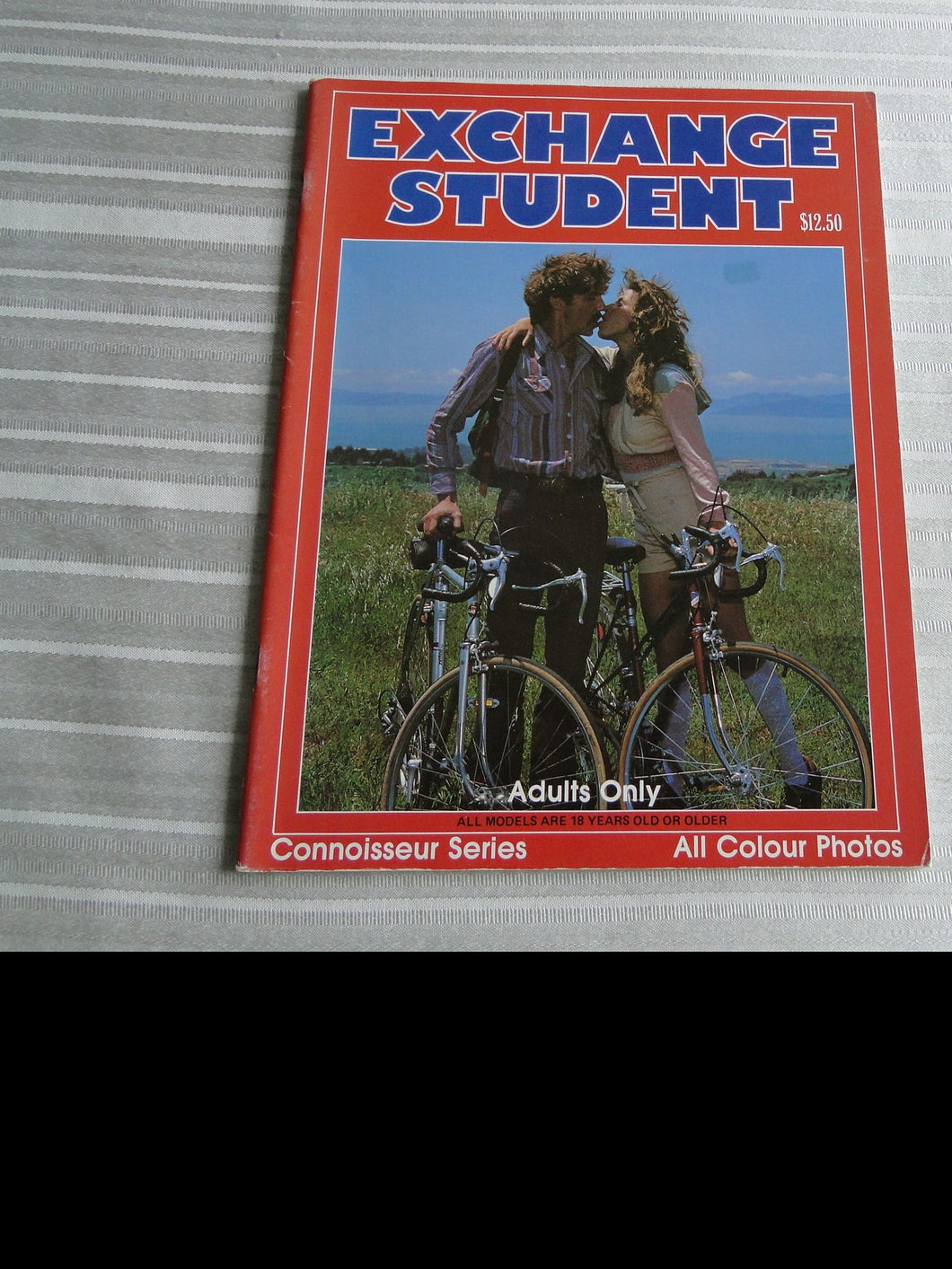 Vintage Nude Erotic Sexy Adult Magazine Exchange Student All Color      JB33
