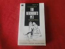 Load image into Gallery viewer, Vintage Erotic Adult Paperback Book/Novel The Neighbor&#39;s Pet Liverpool       X33
