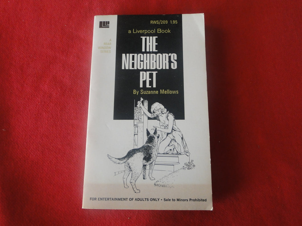 Vintage Erotic Adult Paperback Book/Novel The Neighbor's Pet Liverpool       X33