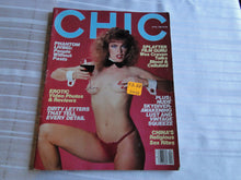 Load image into Gallery viewer, Vintage Nude Erotic Sexy Adult Magazine Chic April 1986       132
