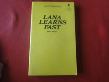 Load image into Gallery viewer, Vintage Erotic Porn Paperback Book/Novel Lana Learns Fast Midwood 1972      PB6
