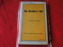 Load image into Gallery viewer, Vintage Adult Paperback Book His Brother&#39;s Girl    G3
