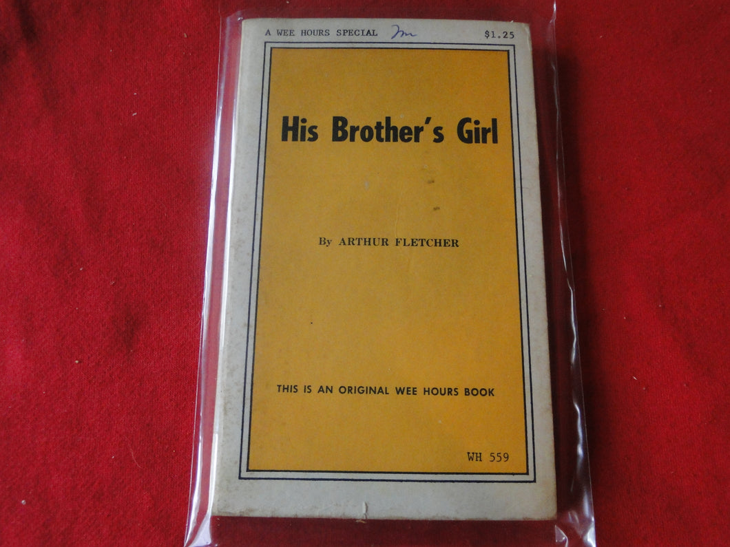 Vintage Adult Paperback Book His Brother's Girl    G3
