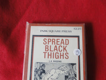 Load image into Gallery viewer, Vintage Erotic Adult Paperback Book/Novel Spread Black Thighs        PB5
