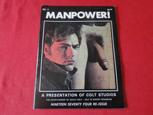 Load image into Gallery viewer, Vintage Adult Erotic Sexy Magazine Gay Interest Manpower No. 3 Colt Studios    P111
